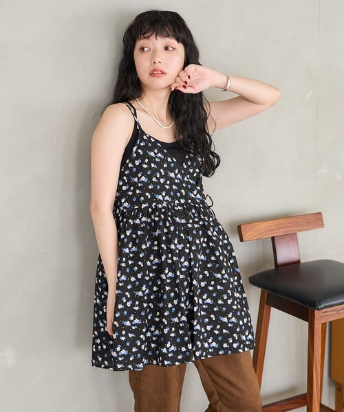 FREAK'S STORE チュニック インド カシュクールキャミソールチュニック - 画像 (4)