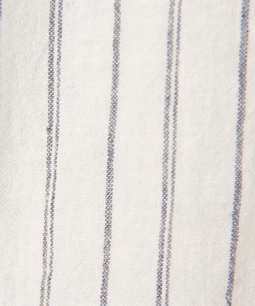 coen ブラウス シャツ リネンレーヨンタックブラウス レディース - 画像 (7)