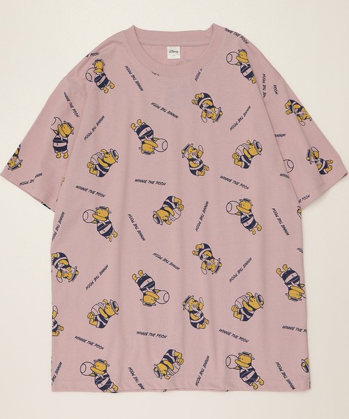 Disney tシャツ 「DISNEY/ディズニー」QUICK DRY プリント半袖Tシャツ ミッキーマウス/くまのプーさん レディース メンズ - 画像 (9)