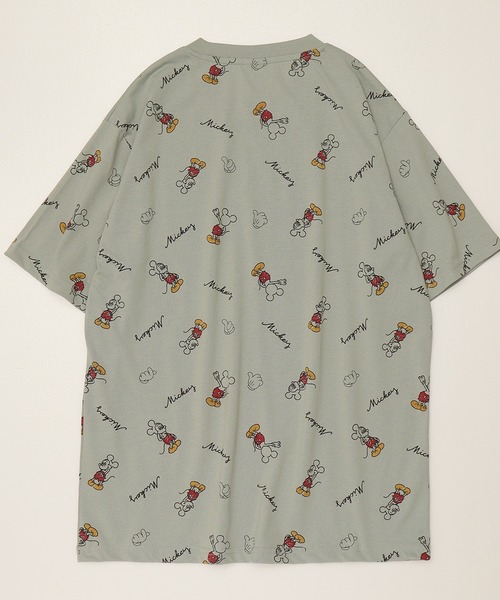 Disney tシャツ 「DISNEY/ディズニー」QUICK DRY プリント半袖Tシャツ ミッキーマウス/くまのプーさん レディース メンズ - 画像 (8)