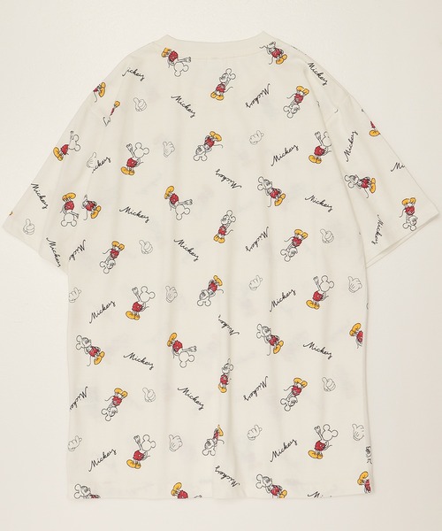 Disney tシャツ 「DISNEY/ディズニー」QUICK DRY プリント半袖Tシャツ ミッキーマウス/くまのプーさん レディース メンズ - 画像 (4)