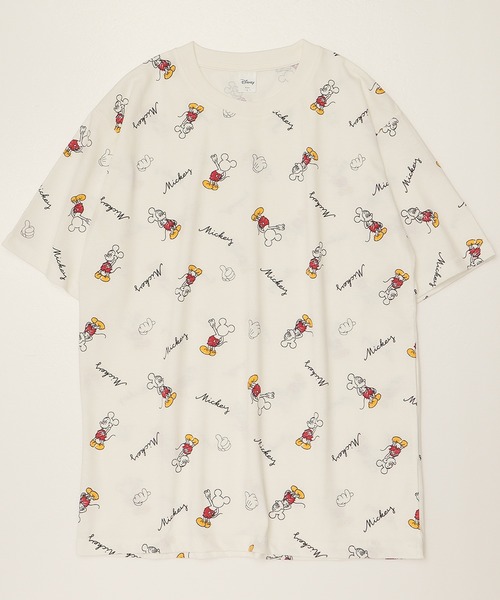 Disney tシャツ 「DISNEY/ディズニー」QUICK DRY プリント半袖Tシャツ ミッキーマウス/くまのプーさん レディース メンズ - 画像 (3)