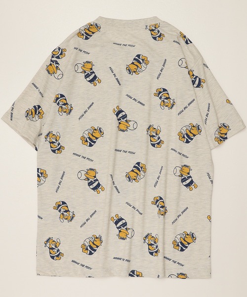 Disney tシャツ 「DISNEY/ディズニー」QUICK DRY プリント半袖Tシャツ ミッキーマウス/くまのプーさん レディース メンズ - 画像 (6)