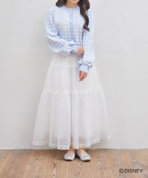 Disney カーディガン シンデレラ / スージー&パーラ チェックカーディガン レディース - 画像 (7)