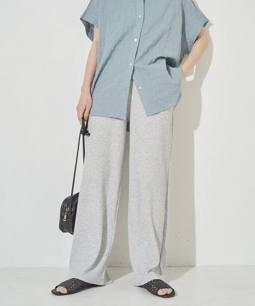 FREAK'S STORE パンツ 限定展開 セルフカット ワイド イージーパンツ レディース - 画像 (3)