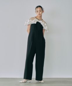 ANDRESD パンツドレス リボンフリル / ribbon frills pants dress