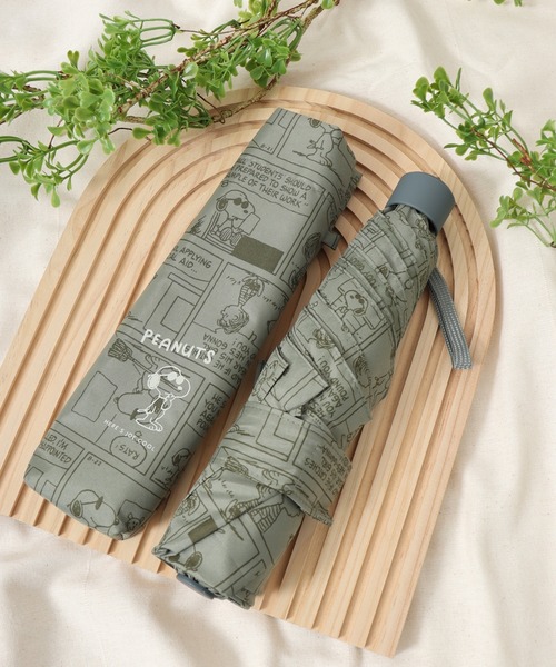 PEANUTS 折りたたみ傘 ピーナッツ雨傘/ 折りたたみ傘 メンズ レディース - 画像 (5)