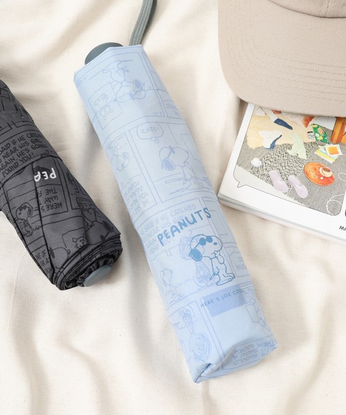 PEANUTS 折りたたみ傘 ピーナッツ雨傘/ 折りたたみ傘 メンズ レディース - 画像 (4)