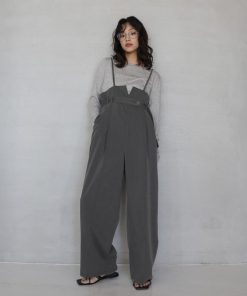 hellam オールインワン ベルト付きオールインワン レディース