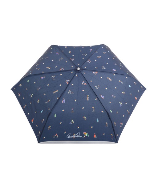 Arnold Palmer 折りたたみ傘 アート総柄 晴雨兼用 シェア 折り畳み傘 レディース メンズ - 画像 (7)