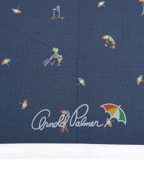 Arnold Palmer 折りたたみ傘 アート総柄 晴雨兼用 シェア 折り畳み傘 レディース メンズ - 画像 (8)
