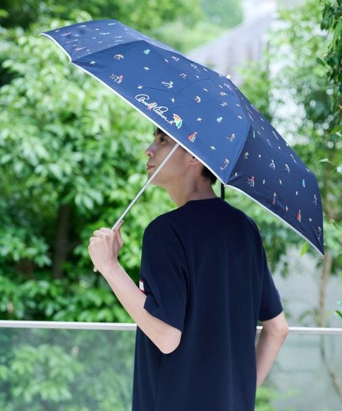 Arnold Palmer 折りたたみ傘 アート総柄 晴雨兼用 シェア 折り畳み傘 レディース メンズ - 画像 (5)