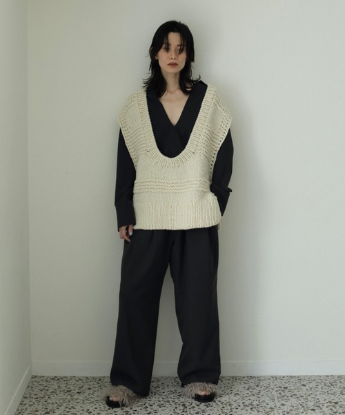 anuke パンツ Powder Twill Pants レディース - 画像 (8)