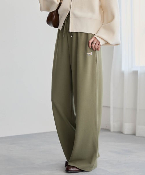 PENNEYS パンツ PENNEYS/ペニーズ 別注 THE FOX ロゴ ワンポイントワッペン刺繍 ドローストリング イージーパンツ レディース メンズ - 画像 (7)