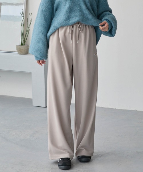 PENNEYS パンツ PENNEYS/ペニーズ 別注 THE FOX ロゴ ワンポイントワッペン刺繍 ドローストリング イージーパンツ レディース メンズ - 画像 (6)