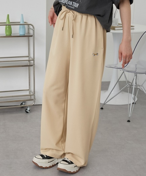 PENNEYS パンツ PENNEYS/ペニーズ 別注 THE FOX ロゴ ワンポイントワッペン刺繍 ドローストリング イージーパンツ レディース メンズ - 画像 (2)