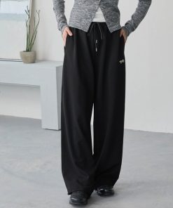 PENNEYS パンツ PENNEYS/ペニーズ 別注 THE FOX ロゴ ワンポイントワッペン刺繍 ドローストリング イージーパンツ レディース メンズ