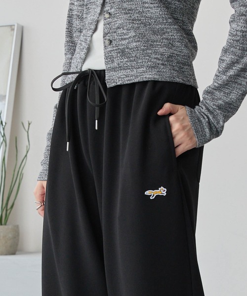 PENNEYS パンツ PENNEYS/ペニーズ 別注 THE FOX ロゴ ワンポイントワッペン刺繍 ドローストリング イージーパンツ レディース メンズ - 画像 (9)