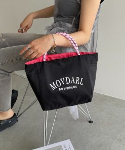 210nouve トートバッグ 「リバーシブル」ビッグ ロゴ S レディース