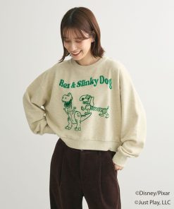Disney 「Disney」 「chocol raffine robe」スウェットカットソー FREE クリーム レディース