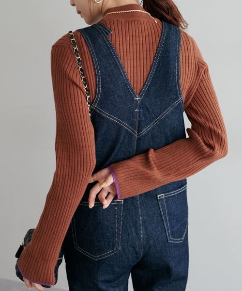 Discoat 「DISCOAT」 長袖ニット MEDIUM モカ レディース - 画像 (7)