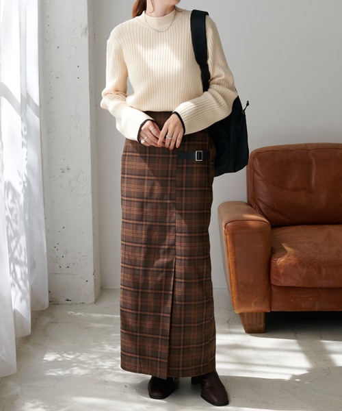 Discoat 「DISCOAT」 長袖ニット MEDIUM モカ レディース - 画像 (9)