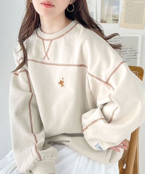 Java 「Java」 スウェットカットソー X-LARGE ホワイト レディース - 画像 (2)