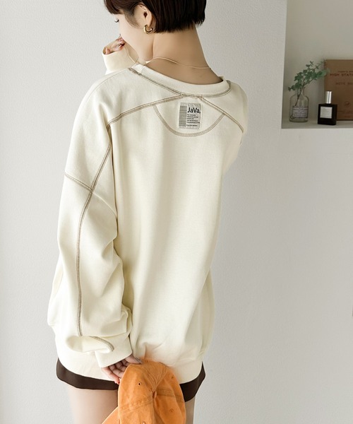 Java 「Java」 スウェットカットソー X-LARGE ホワイト レディース - 画像 (6)