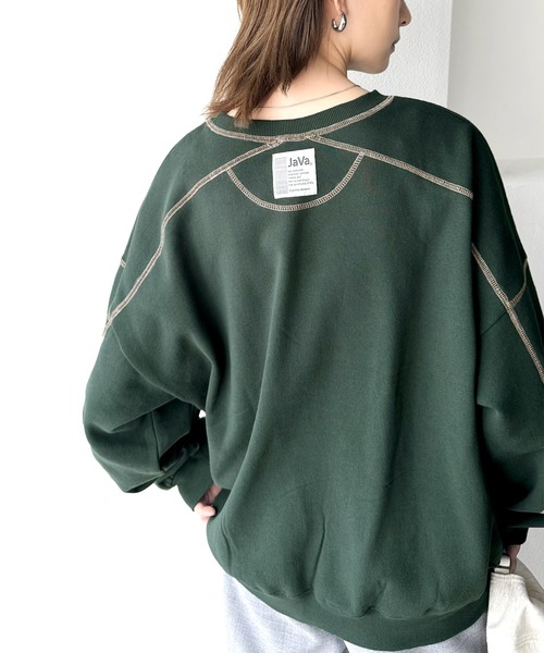 Java 「Java」 スウェットカットソー X-LARGE ホワイト レディース - 画像 (8)