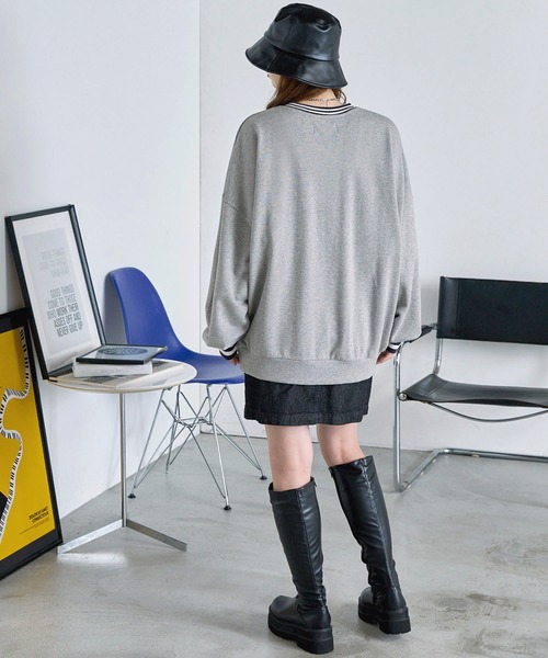 MONO-MART 「MONO-MART」 スウェットカットソー FREE ブラック レディース - 画像 (9)