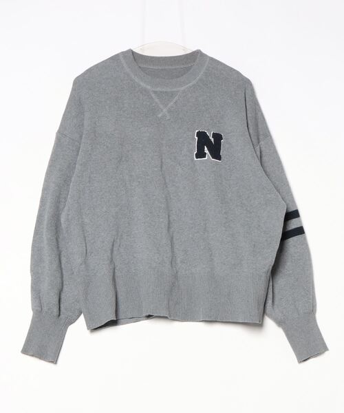 Bonjour Sagan 「Bonjour Sagan」 長袖ニット FREE グレー レディース