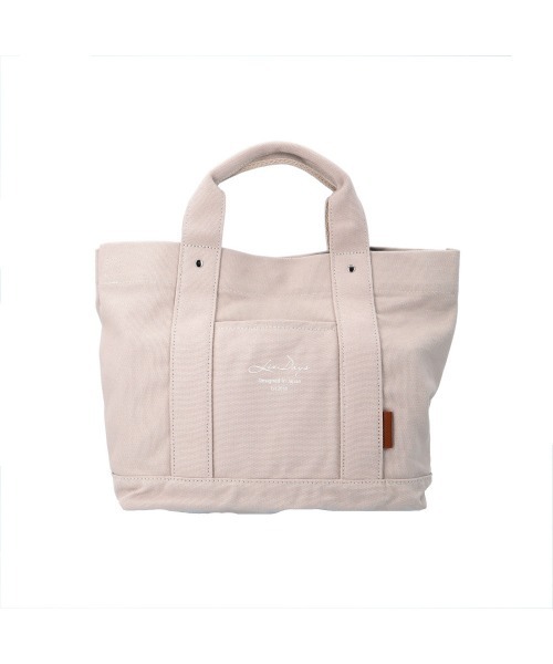 LIZDAYS トートバッグ 仕切り付き 2WAY キャンバストートバッグ レディース - 画像 (4)