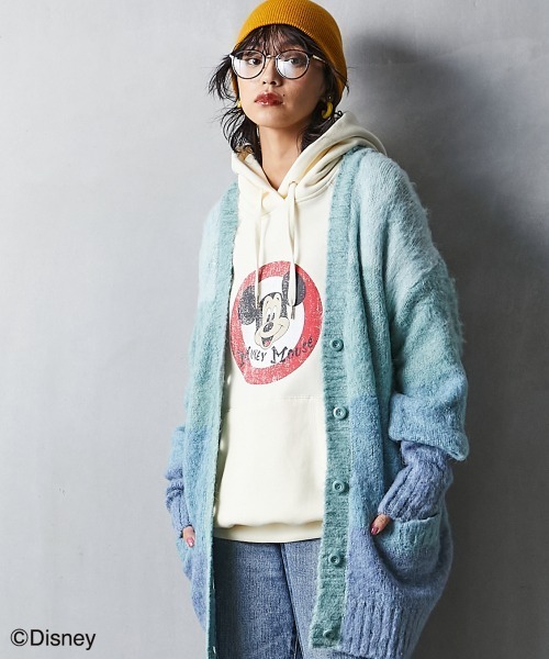 Disney 「Disney」 プルオーバーパーカー LL アイボリー レディース - 画像 (6)