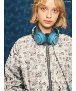 Disney 「Disney」 ジップアップブルゾン FREE チャコールグレー レディース