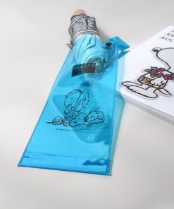 PEANUTS 折りたたみ傘 6C9 「PEANUTS」 スヌーピー折りたたみ傘 バッグ アンブレラクリアケース 傘カバー 防水 レディース メンズ