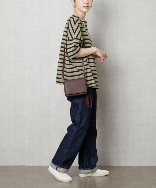 FREAK'S STORE 「FREAK'S STORE」 7分袖カットソー フリ- グリーン レディース - 画像 (6)