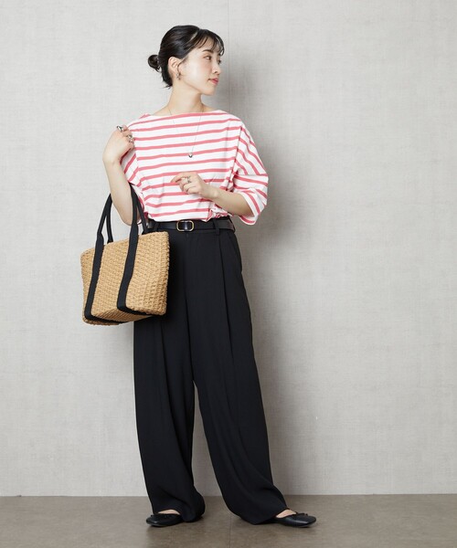 FREAK'S STORE 「FREAK'S STORE」 7分袖カットソー フリ- グリーン レディース - 画像 (7)