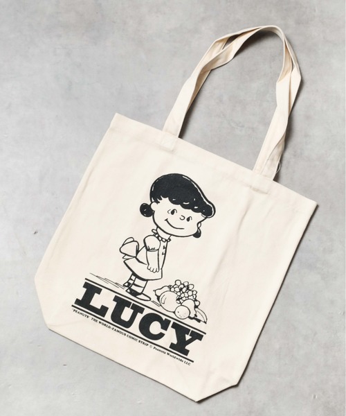 PEANUTS トートバッグ 「78」「FRUIT OF THE LOOM x PEANUTS」トートバッグ レディース メンズ - 画像 (5)