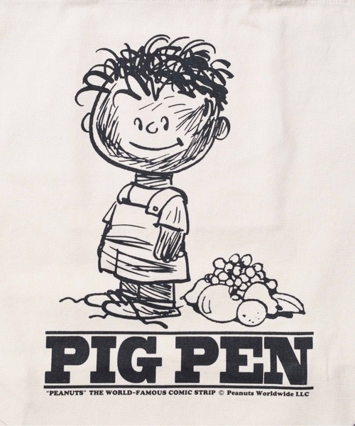 PEANUTS トートバッグ 「78」「FRUIT OF THE LOOM x PEANUTS」トートバッグ レディース メンズ - 画像 (8)