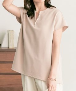 GeeRA 「GeeRA」 ノースリーブトップス LARGE ベージュ レディース