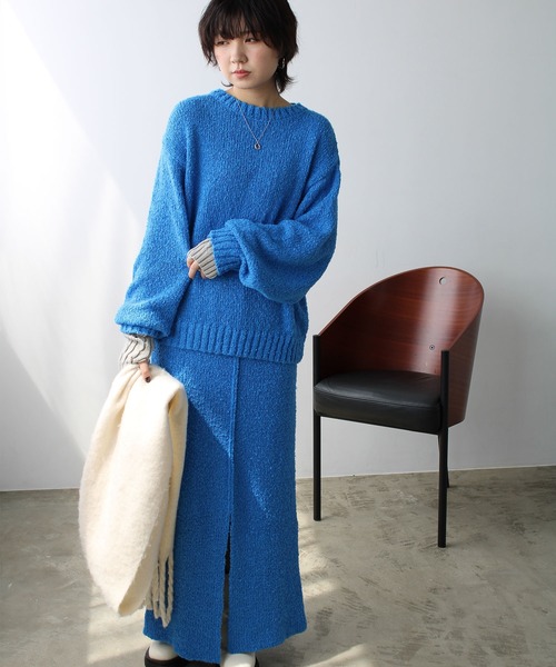 GeeRA 「GeeRA」 長袖ニット MEDIUM ブルー レディース - 画像 (7)