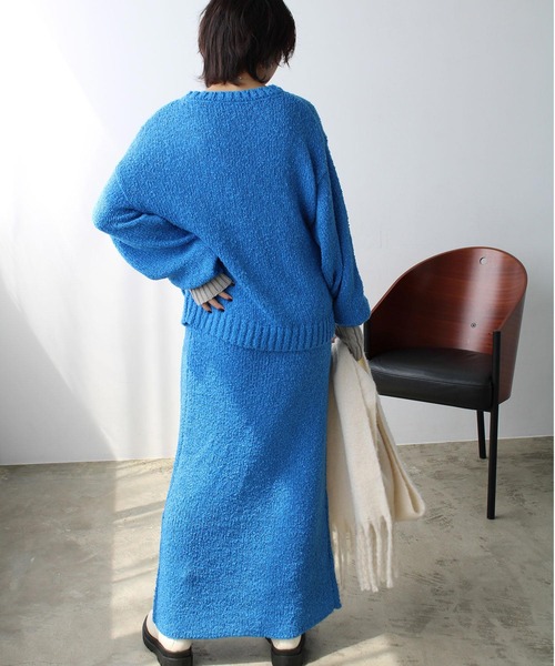 GeeRA 「GeeRA」 長袖ニット MEDIUM ブルー レディース - 画像 (9)