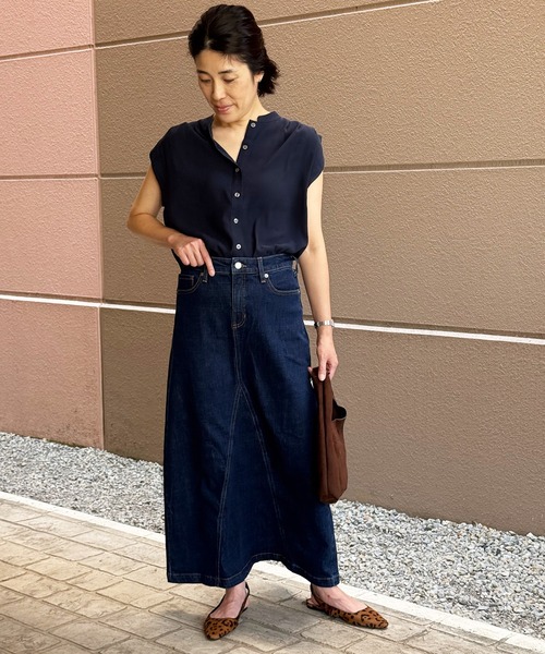 BANANA REPUBLIC ブラウス シャツ FACTORY STORE ツイル ボタントップス レディース - 画像 (8)