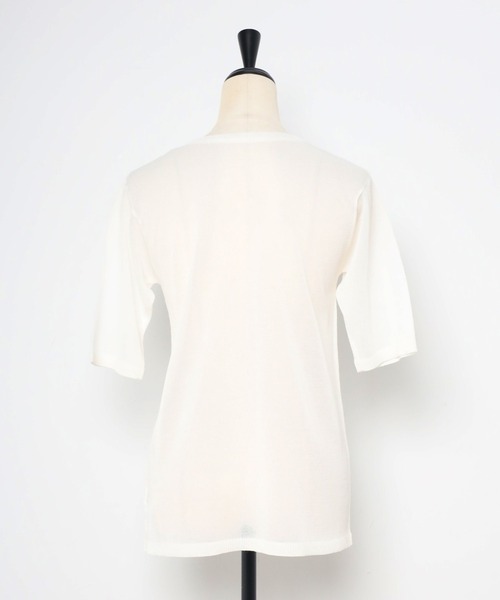 Bonjour Sagan 「Bonjour Sagan」 「ANDSEARCH」半袖ニット FREE ネイビー レディース - 画像 (5)