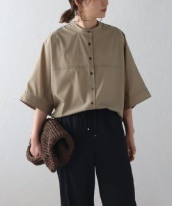 Bonjour Sagan 「Bonjour Sagan」 「hunch」ドルマンスリーブブラウス FREE ベージュ レディース