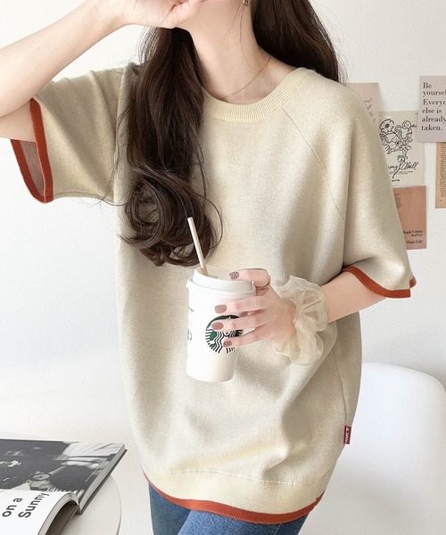 Java 「Java」 半袖カットソー X-LARGE グレー レディース - 画像 (9)