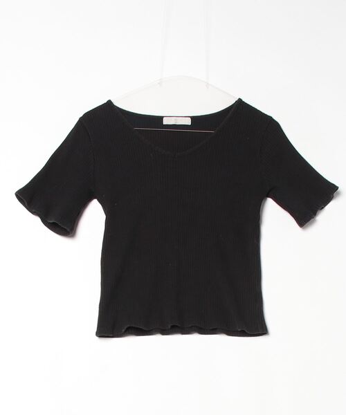 Discoat 「DISCOAT」 半袖Tシャツ FREE ブラック レディース