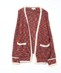 MONO-MART 「MONO-MART」 ニットカーディガン FREE オレンジ メンズ