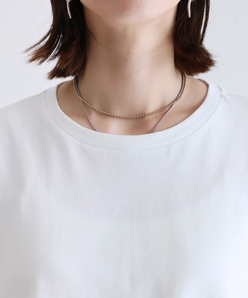 reca 「reca」 半袖Tシャツ FREE オフホワイト レディース - 画像 (9)