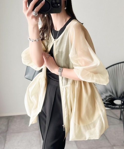 classicalelf 「classicalelf」 長袖チュニック MEDIUM アイボリー レディース - 画像 (3)